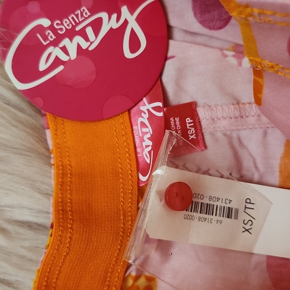 Y2K FIND!! NWT LA SENZA "CANDY" P.J. LOUNGE PANTS-XS - Picture 4 of 6